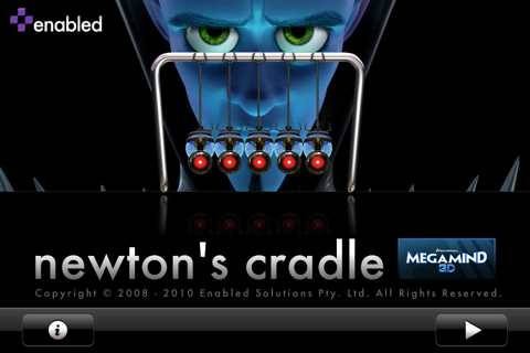 Newton's Cradle Classic Megamind Edition screenshot 3