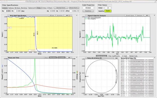 Filterdesignlab Iir For Mac