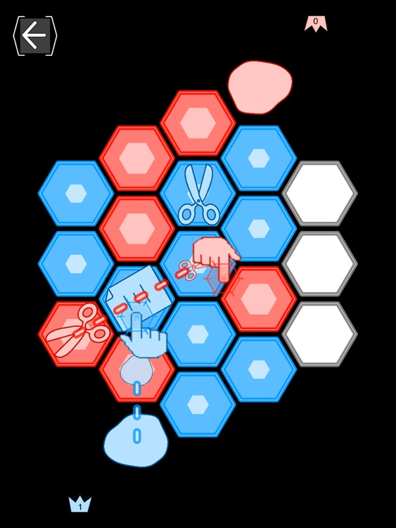 Hexagonal Rochambeau