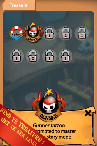 Pirate Gunner HD FREE screenshot-4