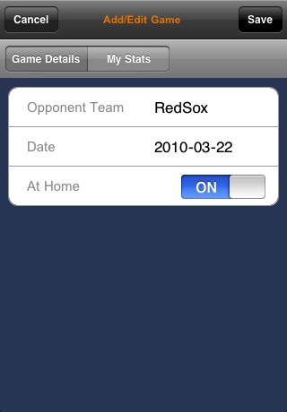 My Baseball Stats screenshot-3