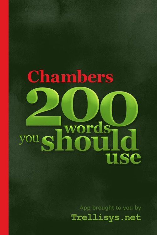 Chambers - 200 Words You Should Use