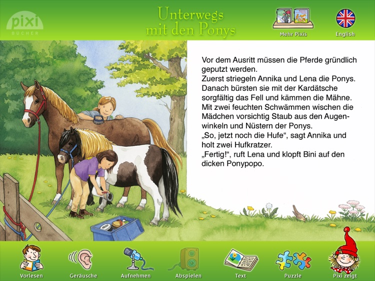 Pixi Buch "Unterwegs mit den Ponys"