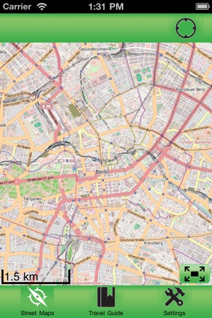 Berlin Offline Street Map