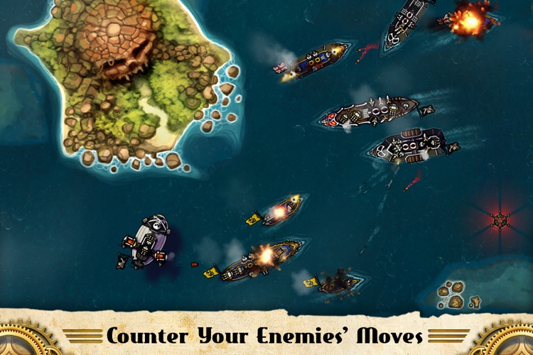 Crimson: Steam Pirates for iPhone screenshot-3