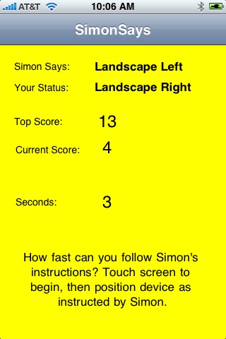 Simon Says Face Up screenshot 3