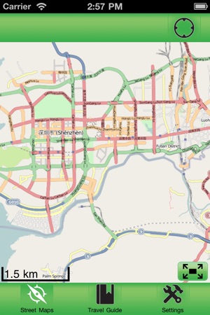 Shenzhen Offline Street Map