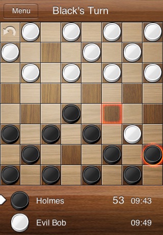 Tournament Checkers Free screenshot-3