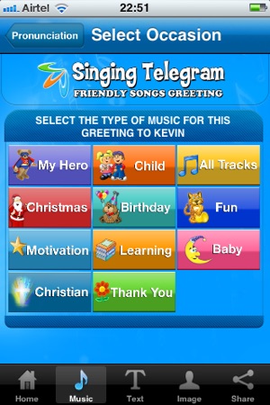 Singing Telegram(圖2)-速報App