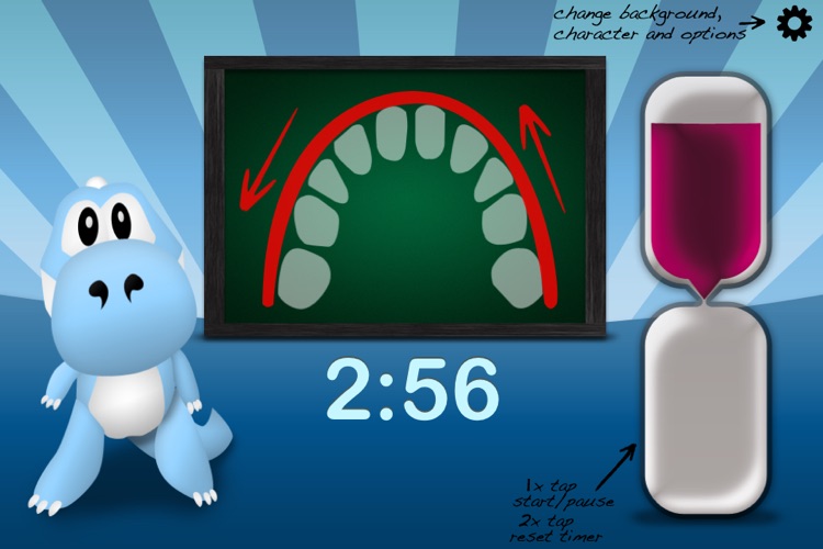 Tooth brushing timer for KIDZ