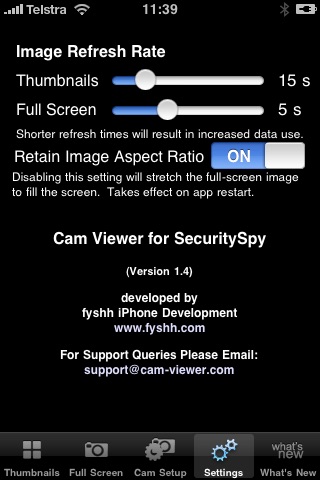 Cam Viewer for SecuritySpy