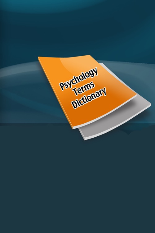 Psychology Terms Dictionary