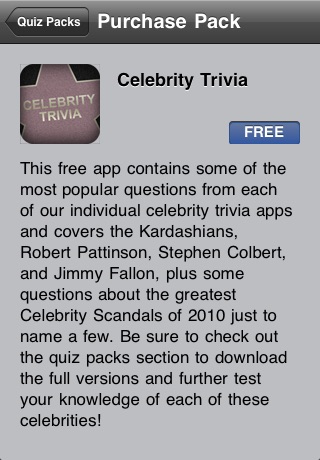 Celebrity Trivia Quiz