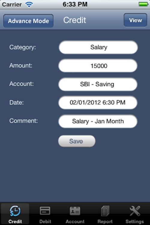 iAccounts - Income + Expense Tracker, Budget, Cashflow app screenshot-4