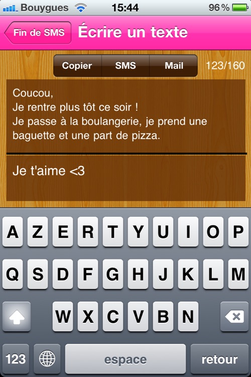 Fin de SMS screenshot-3