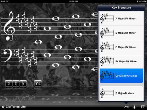 ClefTunes Lite for iPad screenshot 4