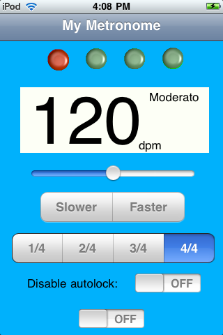 Metronome! screenshot 2