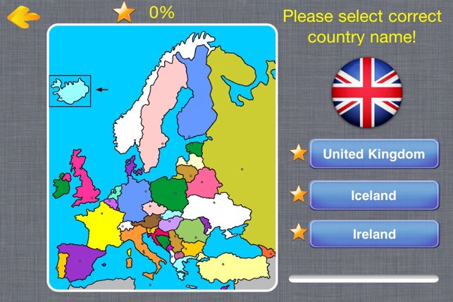 7 continents country flags game Lite(Europe)(圖4)-速報App