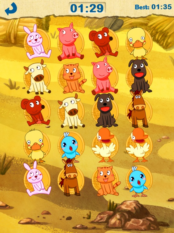 Kids Animal Match HD