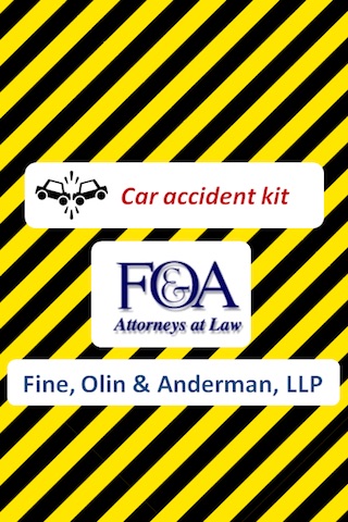 Car accident kit by FOA