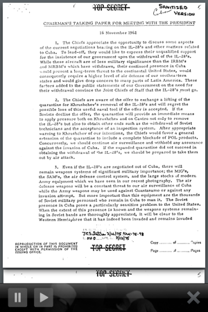 Cuban Missile Crisis, DECLASSIFIED DOCUMENTS (October 14 - N(圖3)-速報App