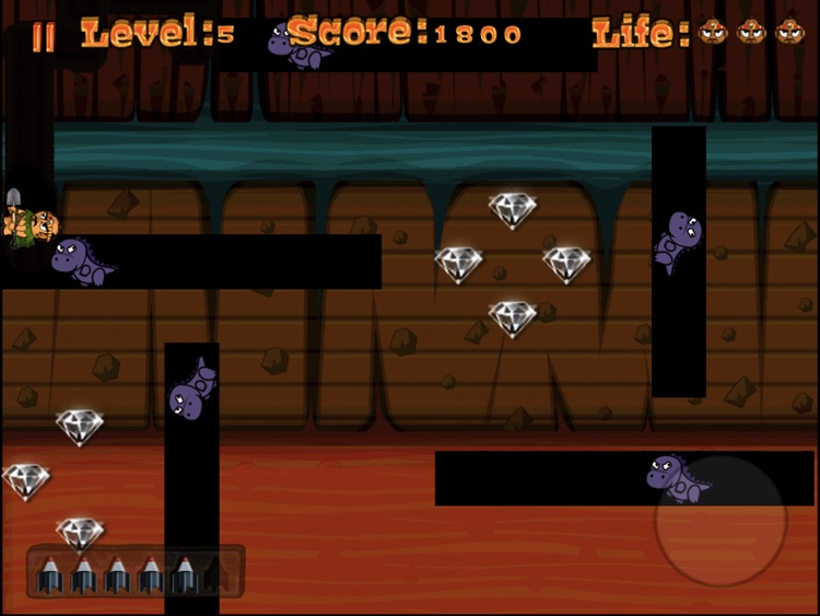 Cave Digger HD screenshot-4