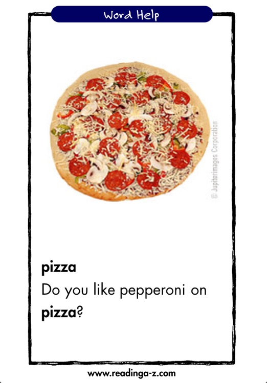 Making Pizza - LAZ Reader [Level E–first grade]