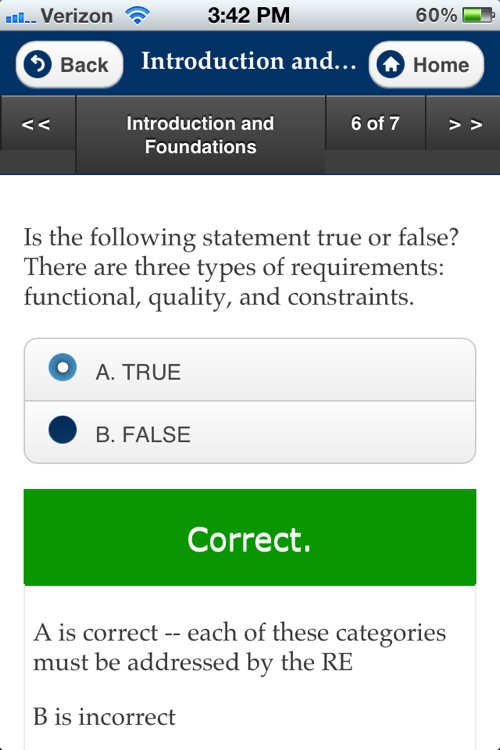 Certified Professional for Requirements Engineering (CPRE) Exam Prep screenshot-3
