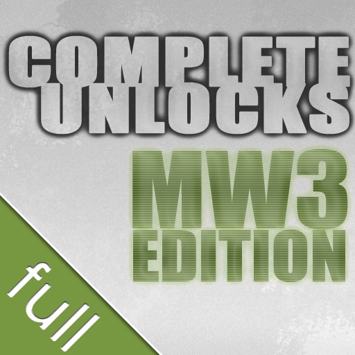 Complete Unlocks: MW3 Edition
