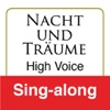Nacht und Träume, Schubert (High Voice & Piano - Sing-Along)