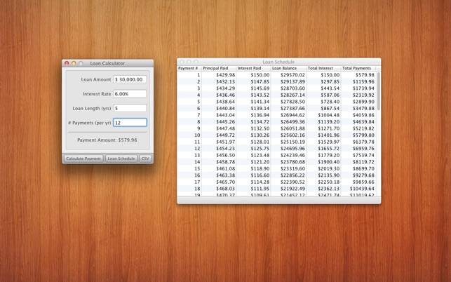 Free loan calculator for macbook