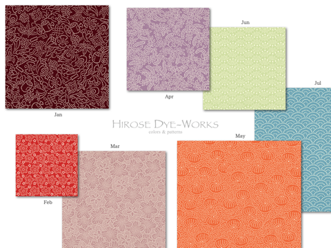 Hirose Dyeworks01 - colors & patternsのおすすめ画像1