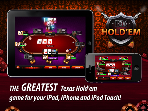 Texas Hold'em for iPadのおすすめ画像1