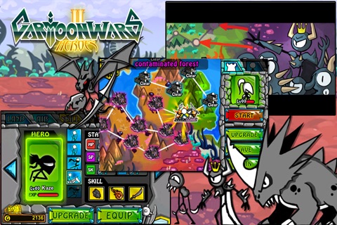 Cartoon Wars 2: Heroes Lite screenshot-4