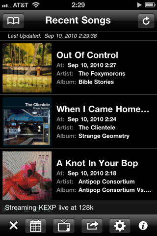 Playlister for KEXP screenshot 3