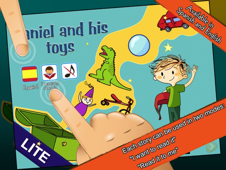 Books for Kids: Daniel and his toys Lite