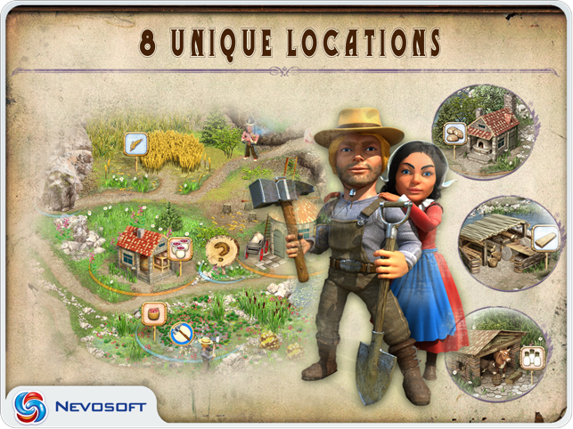 Pioneer Lands HD: western settlers strategy(圖1)-速報App