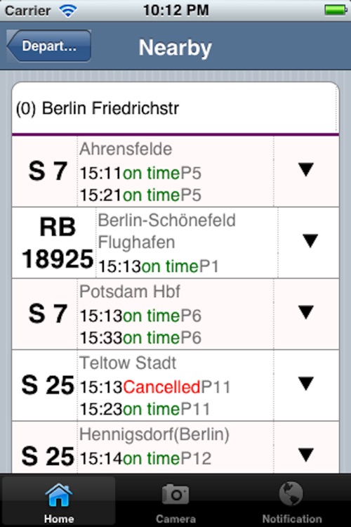 Train Times Bahn Free screenshot-4