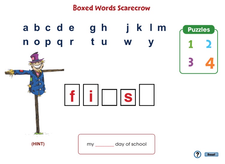 Scarecrow Word Puzzles