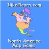 North America Map Game