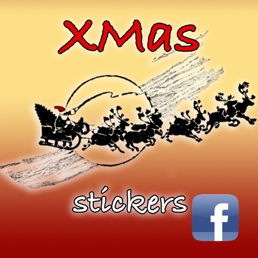 XMAS Stickers: Tap & Create your Santa Claus icon