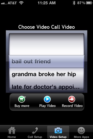 Fake Video Call - Spoof Your Friends Using Prerecorded Videos or Create Your Own with Camera! screenshot-3