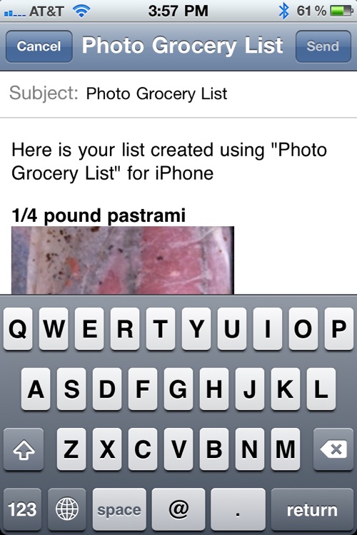 Photo Grocery List Lite screenshot-3