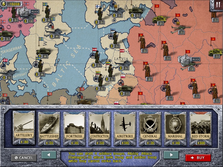 European War 2 Lite for iPad