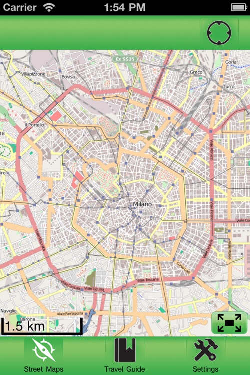 Milan Offline Street Map