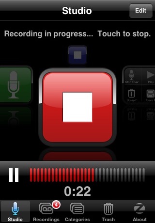 SpeakEasy Voice Recorder screenshot1