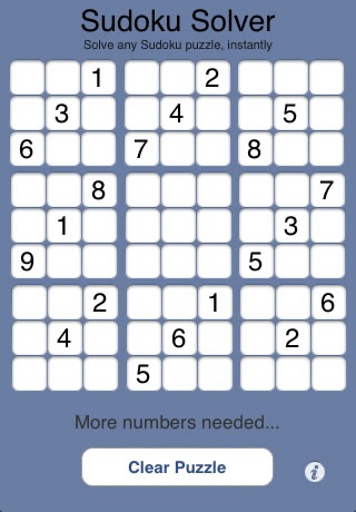 Sudoku solver