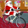 Santa on a Bike FREE.