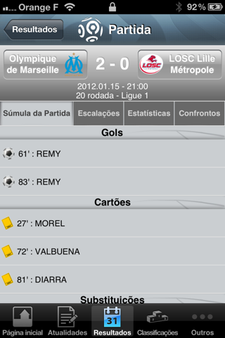 French Ligue 1 screenshot 4