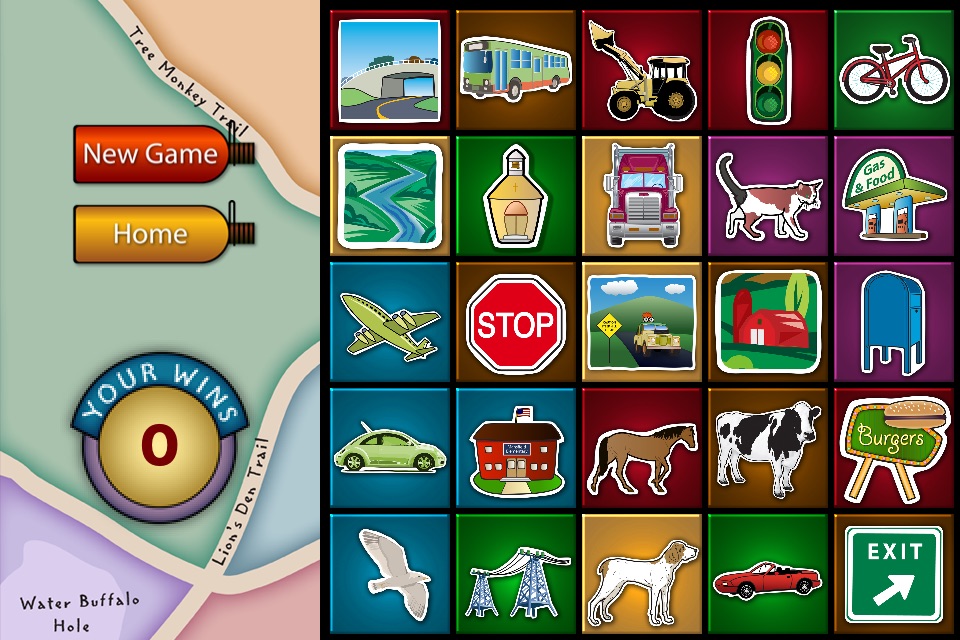 Car Safari Bingo screenshot 2